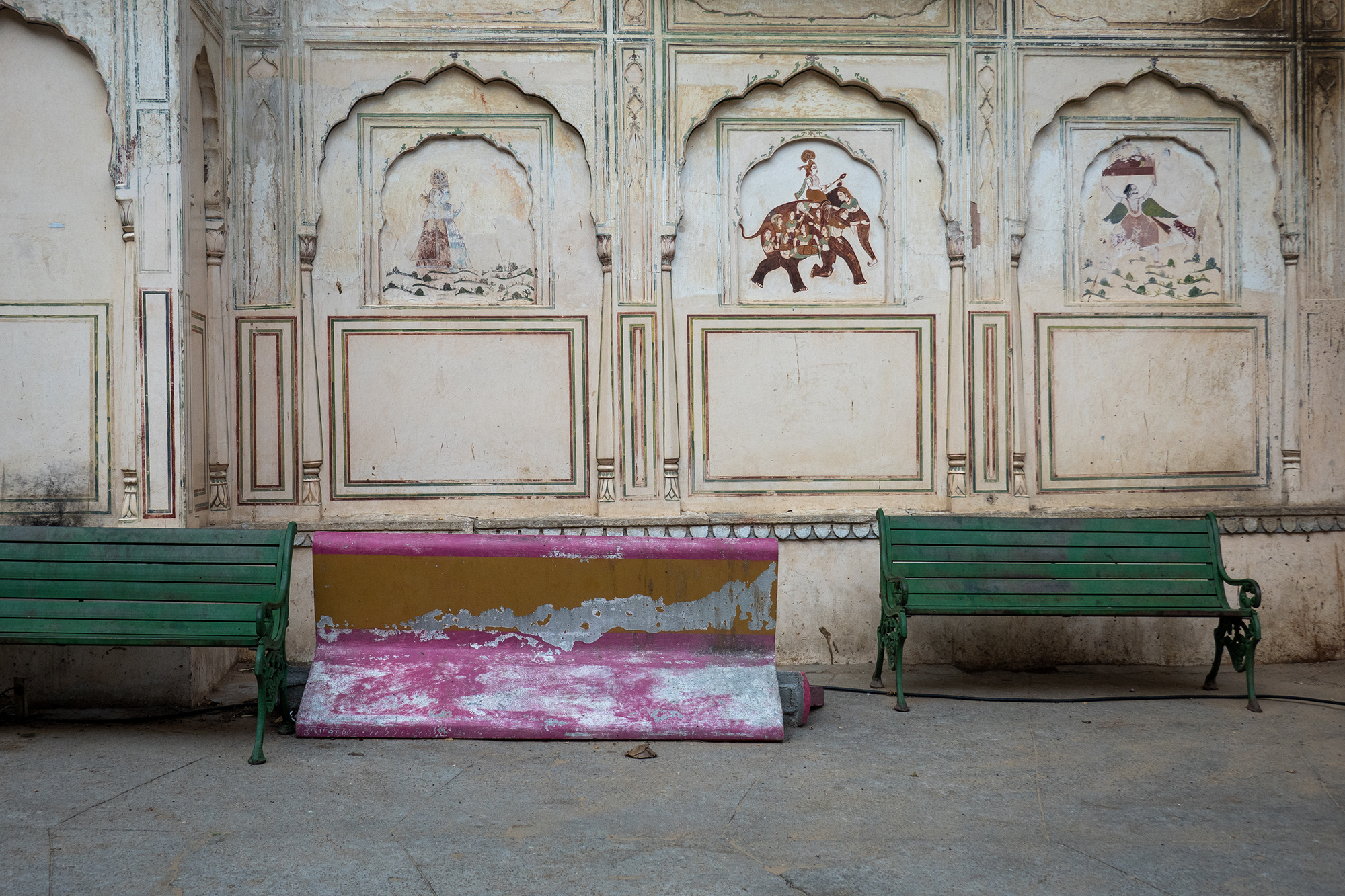 Christoph Radke, India, New Delhi, Jaipur, Monkey Temple, 2022